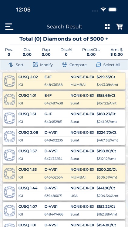 KIRA CVD Lab Grown Diamonds