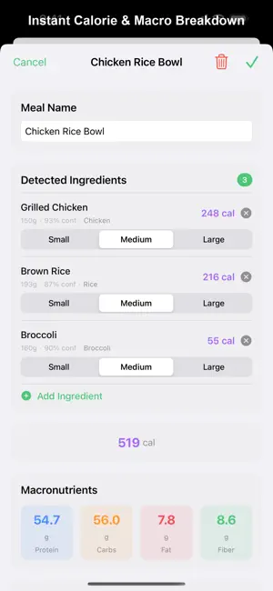 BiteCoach - AI Food Scanner screenshot 2
