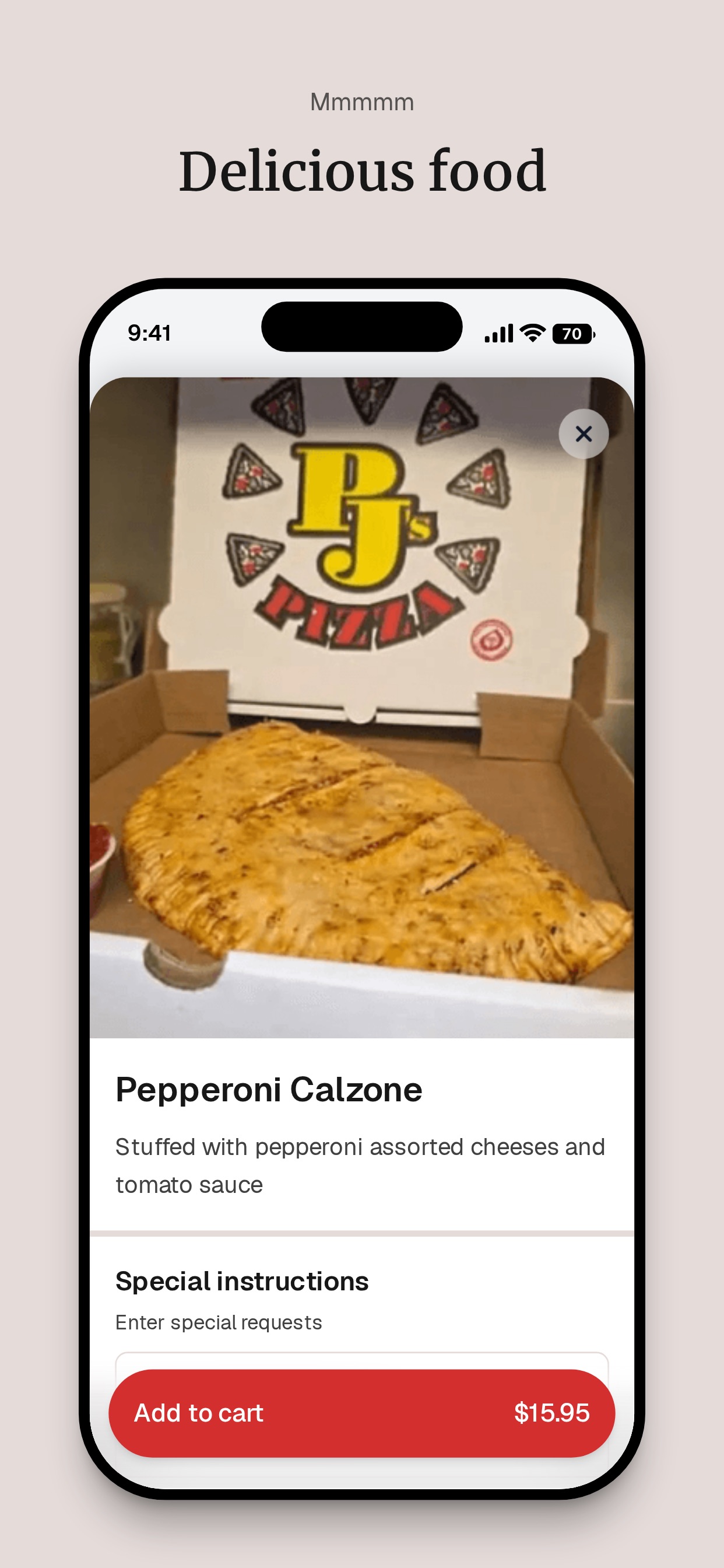 Screenshot 5 of PJs Pizza To Go