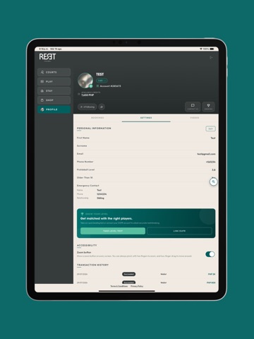 RESET PICKLEBALL iPad screenshot 3