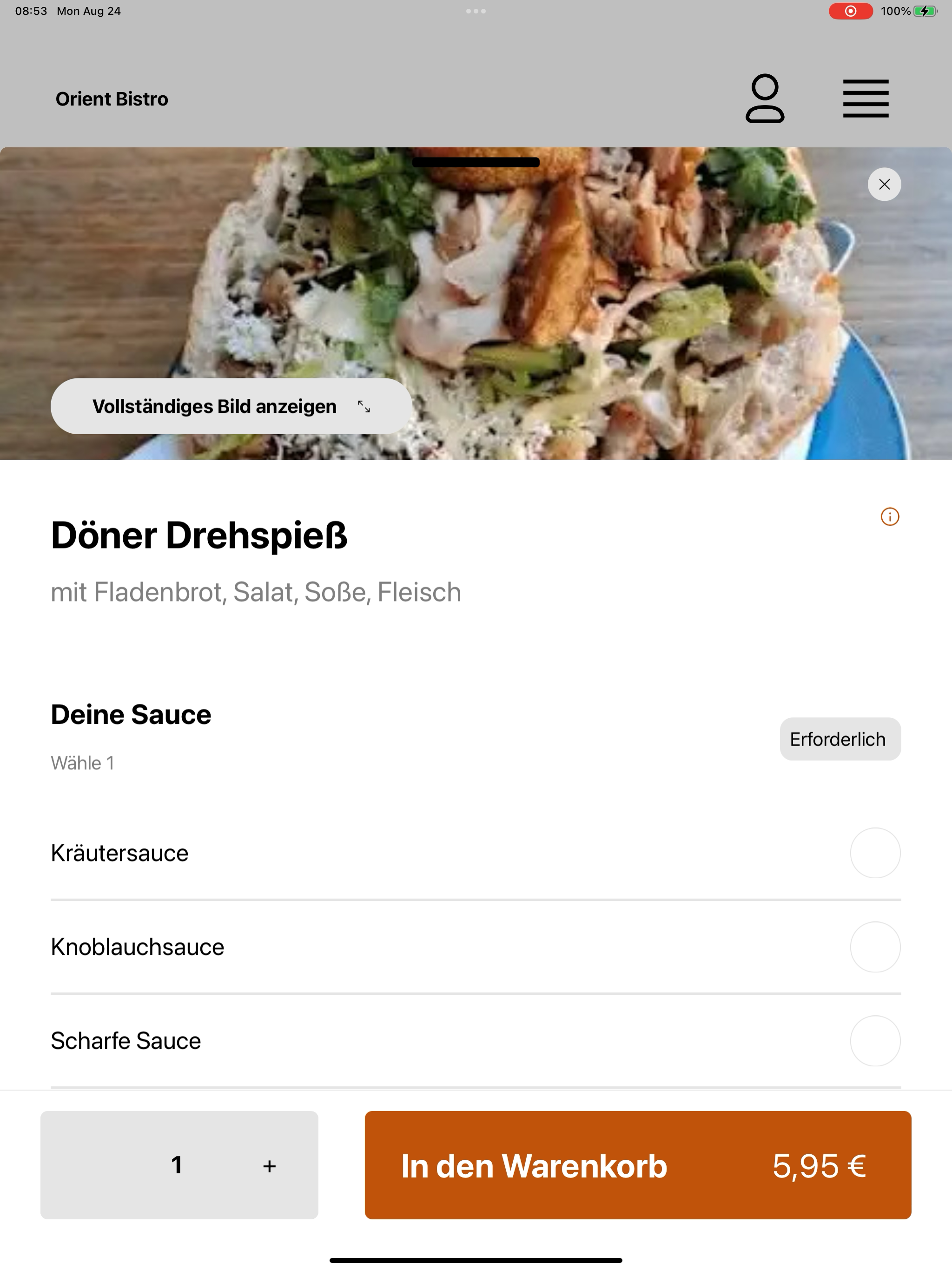 Orient Bistro screenshot 16
