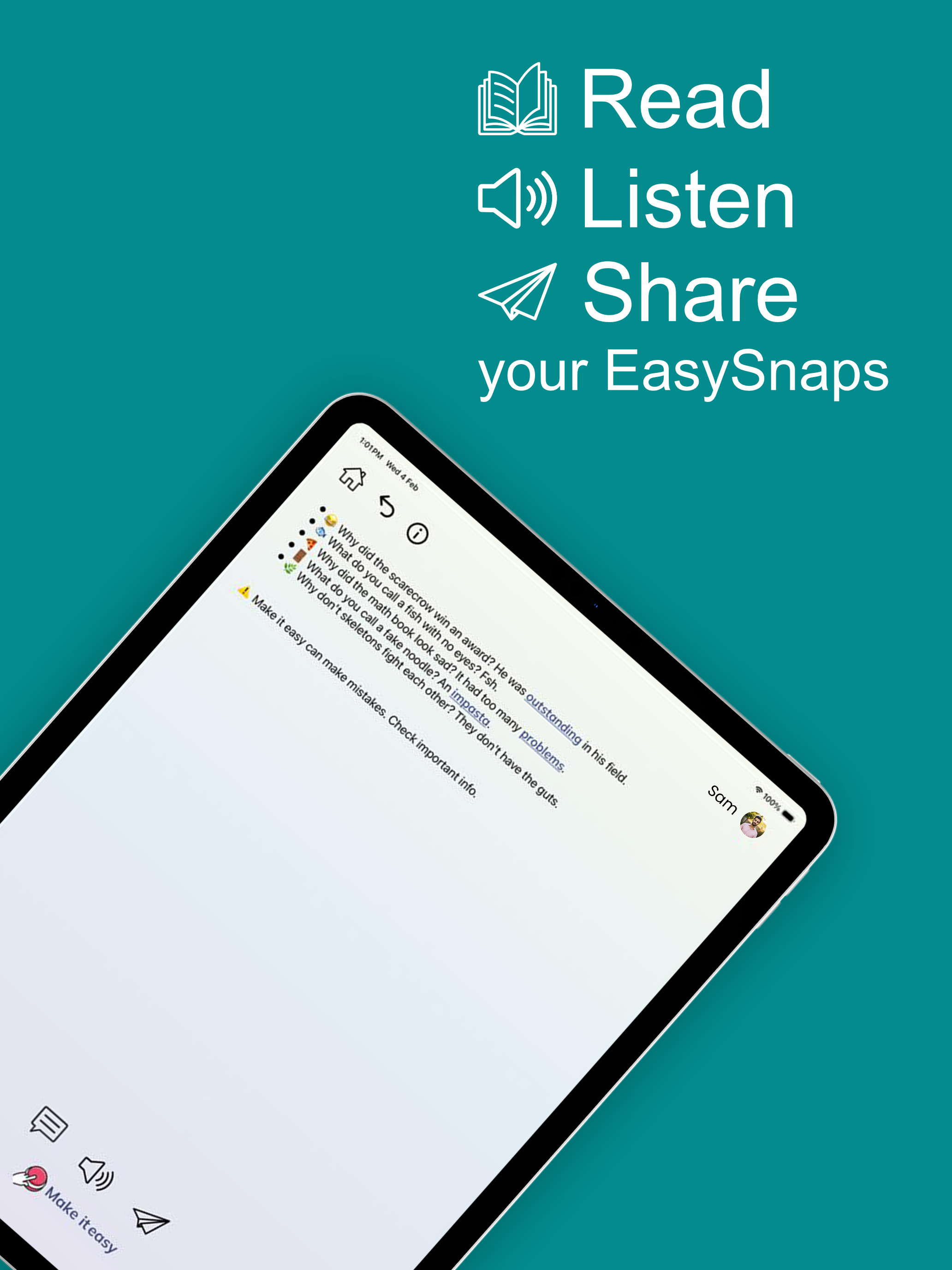 Make it easy: accessible info
