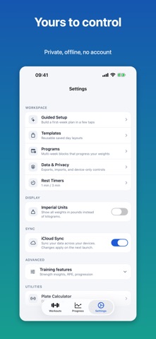 VictusForm - Workout Tracker Screenshot 7 of 10