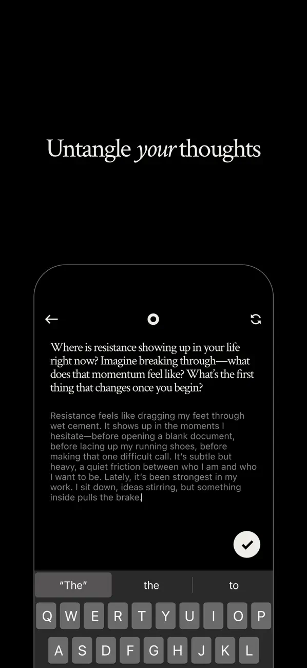 Screenshot #3 pour Gravity: Meditation & Journal