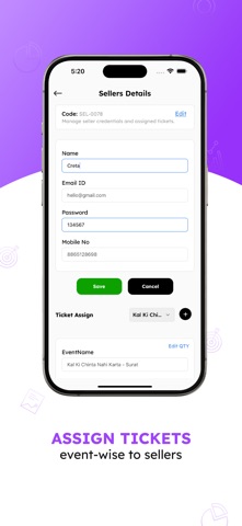 Fast Ticket Organizer screenshot