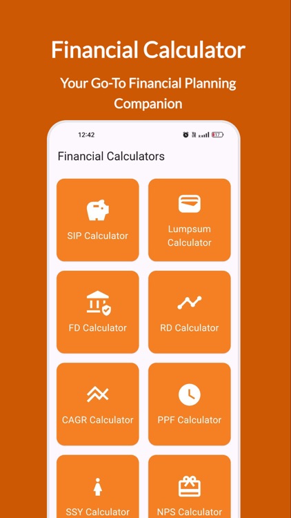 Financial Calculator: SIP, EMI