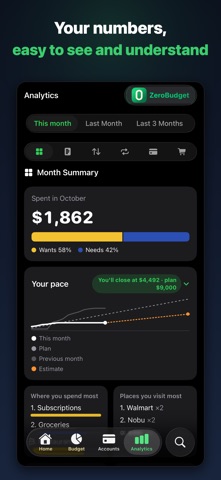 ZeroBudget: Private Budget Screenshot 5 of 7