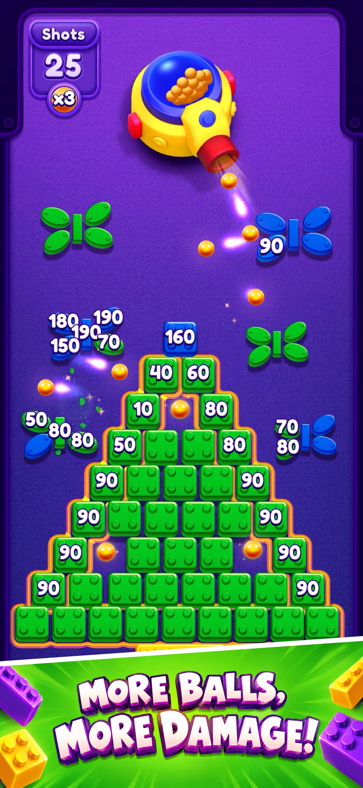 Screenshot 7 of Bouncy Bricks! - Throw Balls