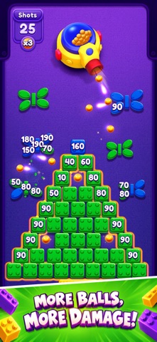 Bouncy Bricks! - Throw Balls Screenshot 7 of 9