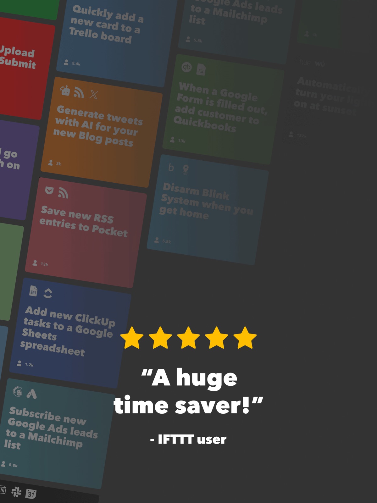 IFTTT - Automate work and home ipad screenshot 2
