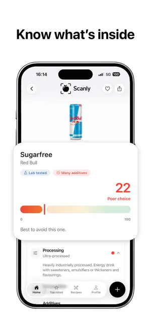 Scanly: Food Health Scanner screenshot 3