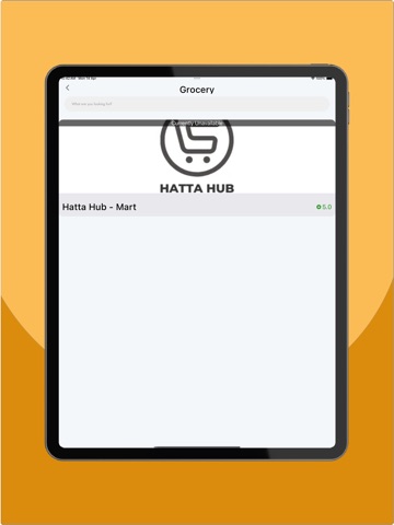 HattaFoodHub iPad screenshot