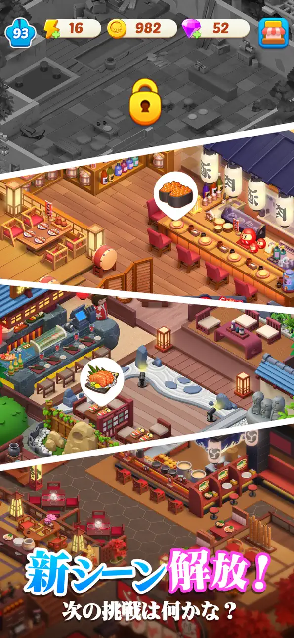 Merge Cooking® iOS Mod IPA screenshot 4 - iOS game interface