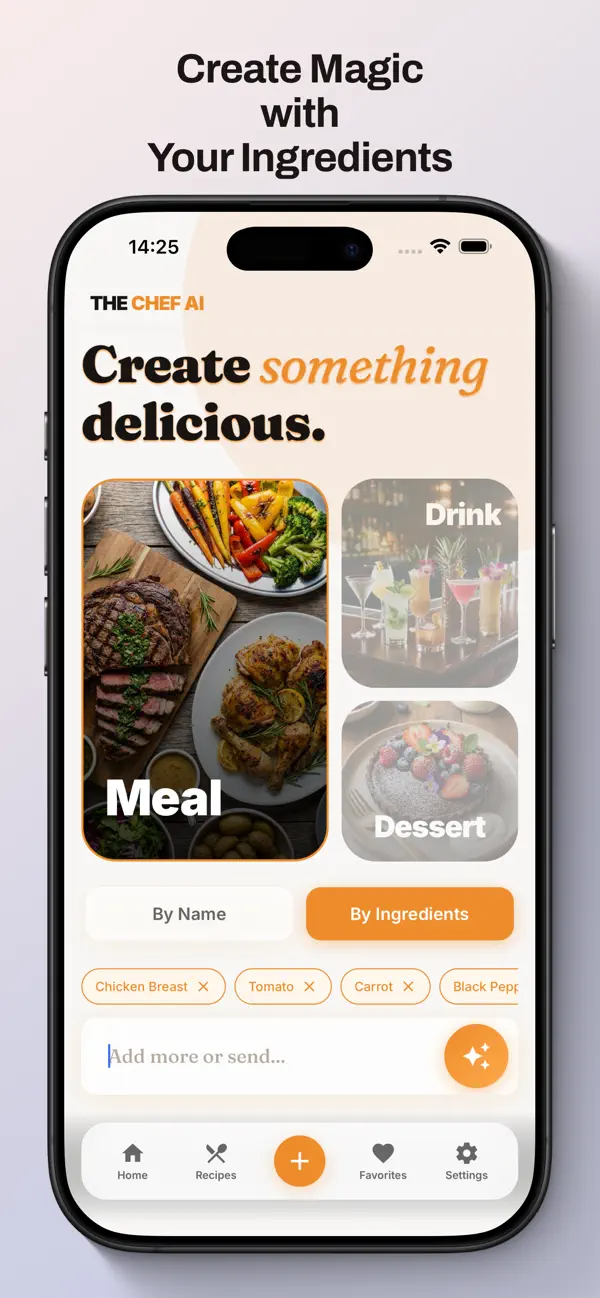 Screenshot #1 pour The Chef AI