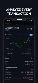 Insider Trades: Stock Tracker screenshot