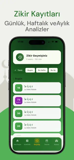 Tesbih Pro - Zikirmatik Esma screenshot 4