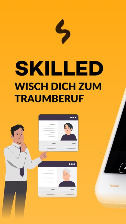 SKILLED - Bewerbung per Wisch