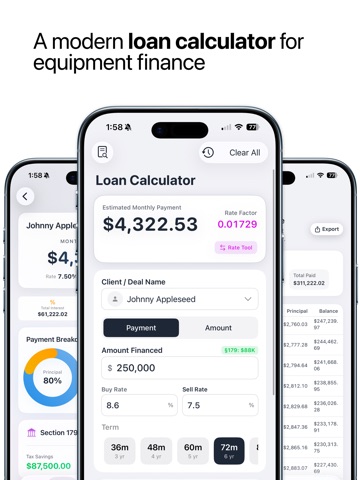 Commerce Loan CRM iPad screenshot