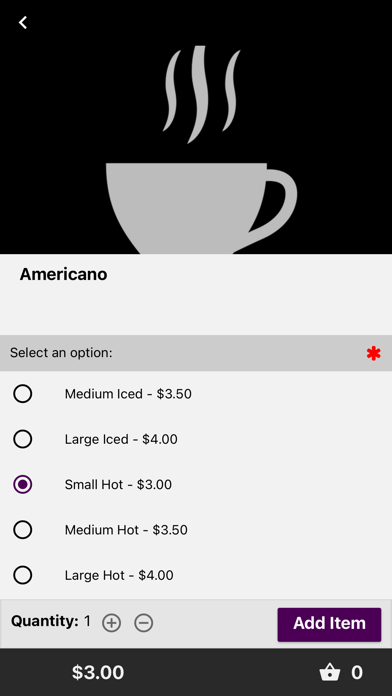 Cliffside Coffee Co. Screenshot