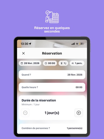 ResaSpot iPad screenshot