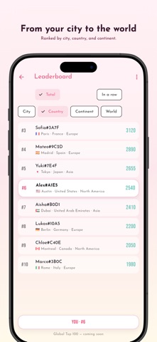 Kiss Counter: Couple Game iPhone screenshot