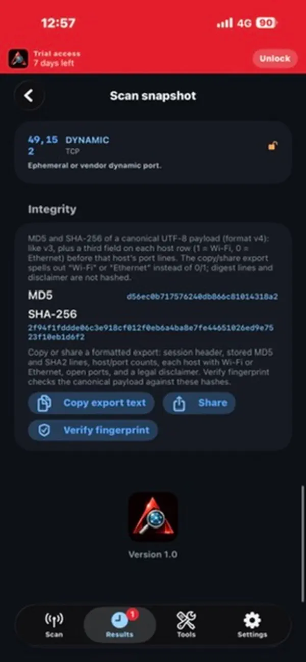 Screenshot #3 pour AlphaProbe