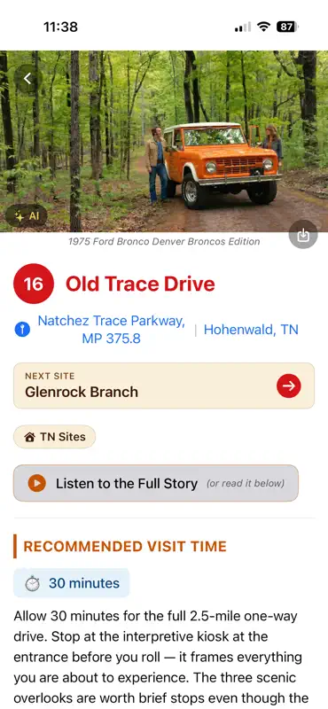 Natchez Trace: An Ancient Road screenshot 5 of 10