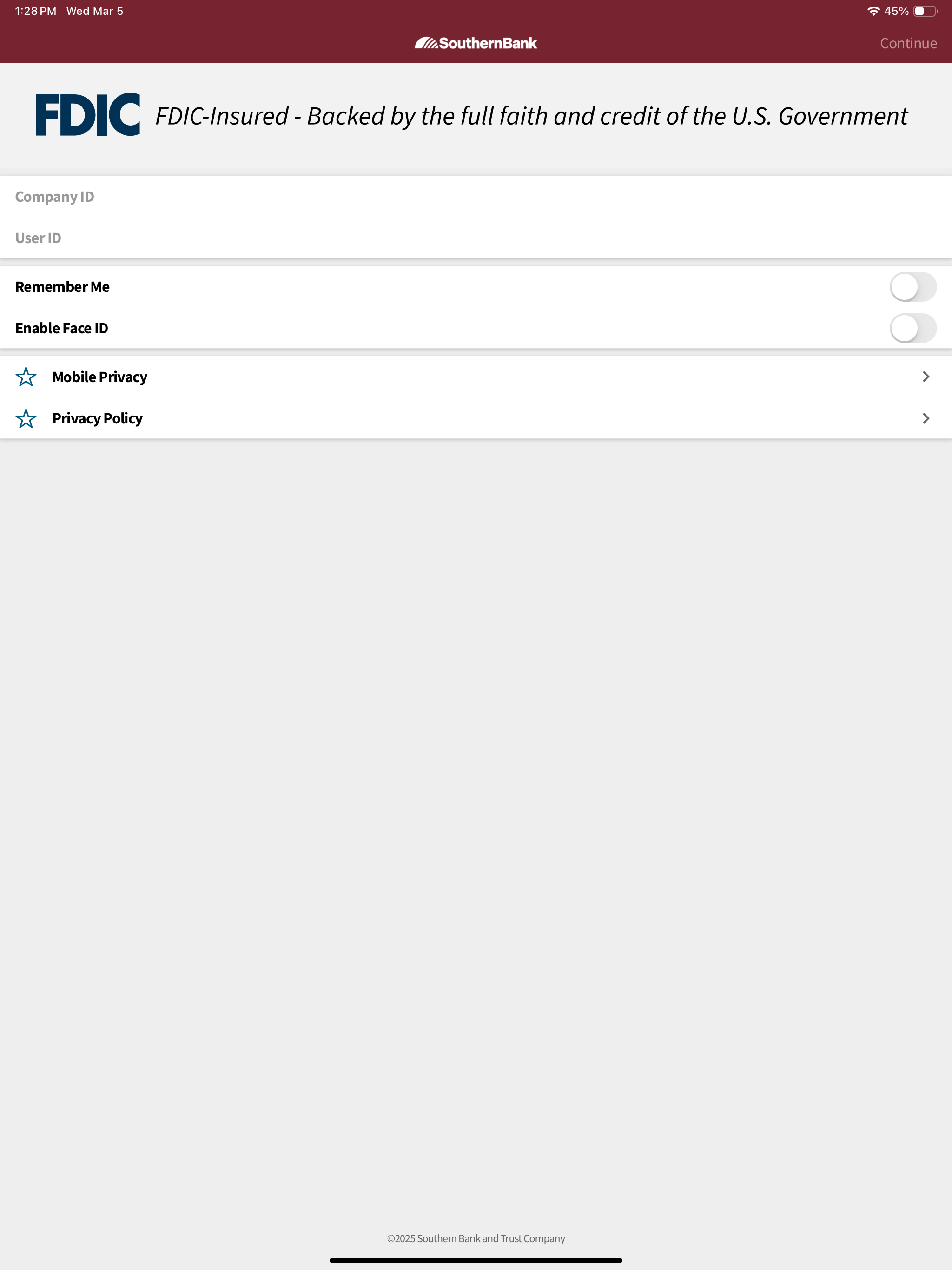 Southern Bank BusinessPro screenshot 9