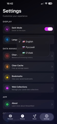 StreamNest: Video Browser Screenshot 8 of 10