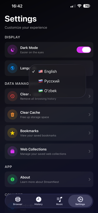 StreamNest: Video Browser Screenshot 8 of 10