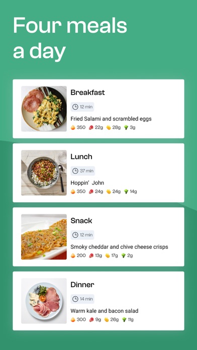 Keto Meal Plan: Carb Counter Screenshot