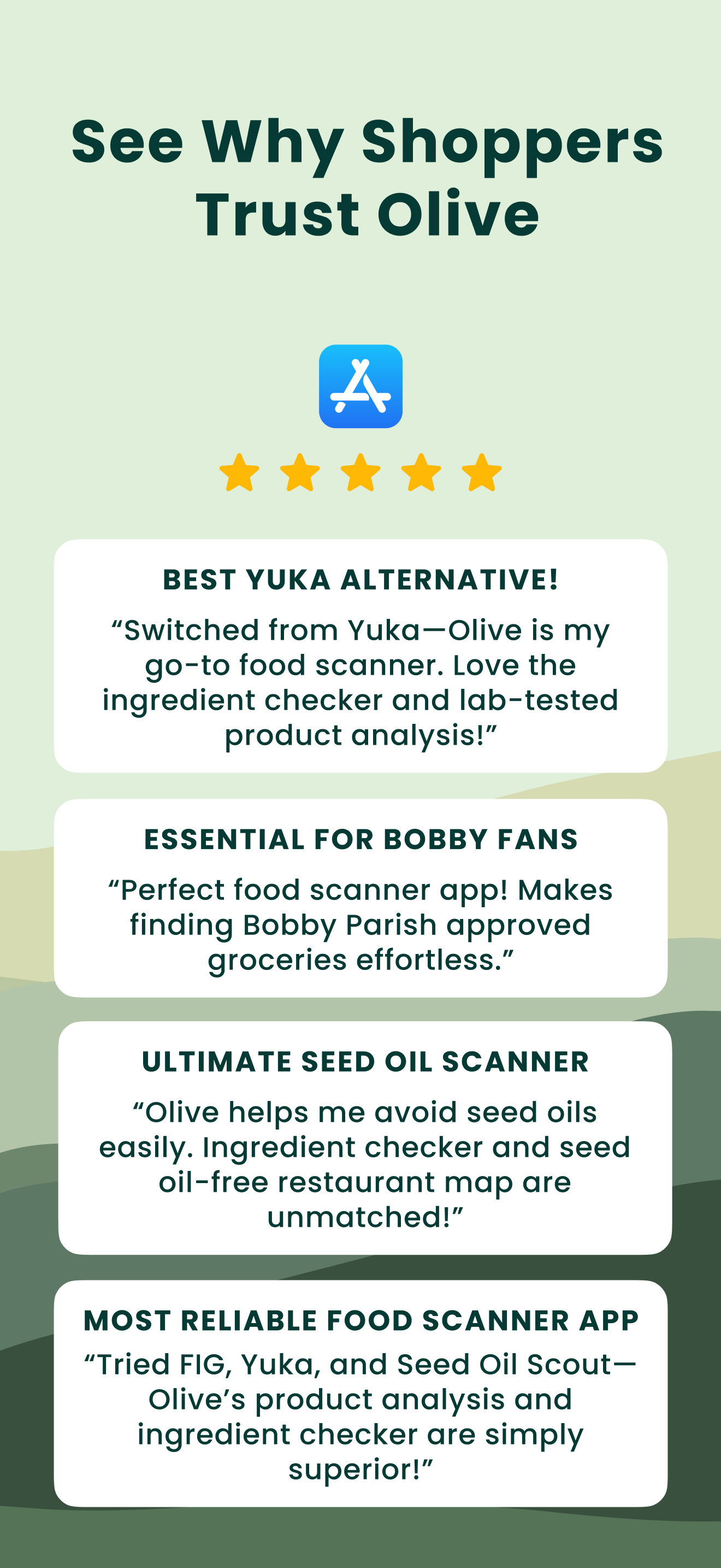 Olive - Holistic Food Scanner