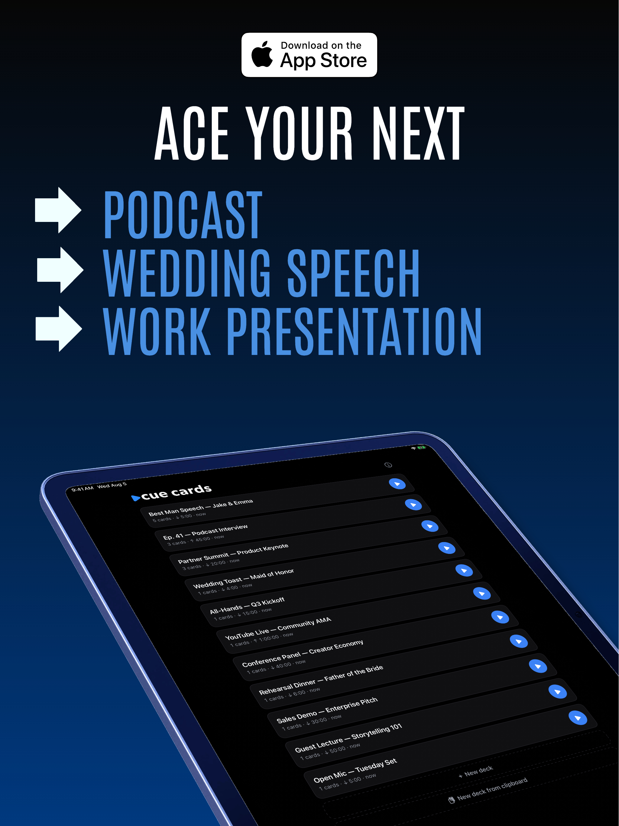 Cue Cards: AI Speech Notes screenshot 5