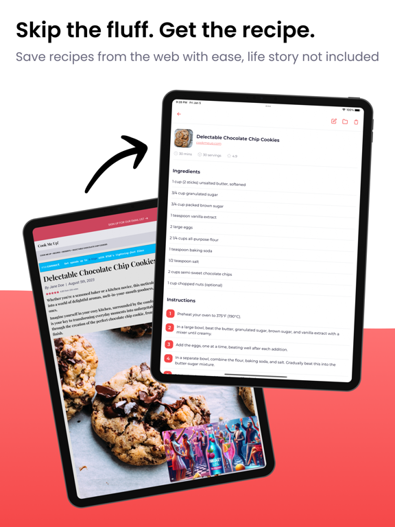 Chopbop - Recipes Simplified iPad screenshot 1 - Food & Drink app