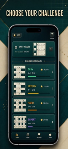 Math Puzzle: Number Grid Screenshot 4 of 10