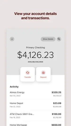 PlainsCapital Mobile Banking screenshot 3