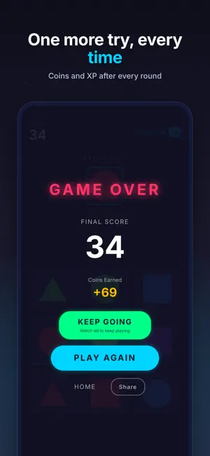 BlitzTap: Reaction Time Game screenshot 3