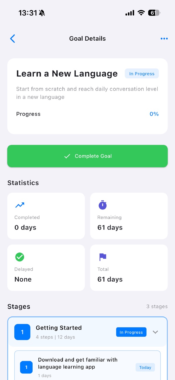 iPhone screenshot