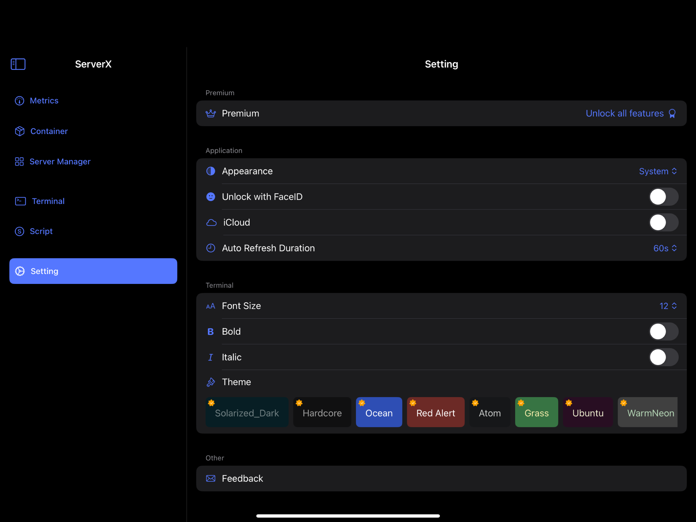 ServerX - SSH & Terminal screenshot 12
