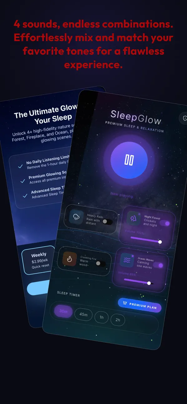 Screenshot #2 pour SleepGlow - Sleep & Relax