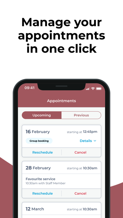 Kauneushoitola Kidea app screenshot 2