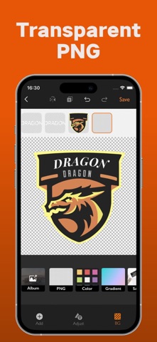 Logo Maker: Watermark Designer iPhone screenshot