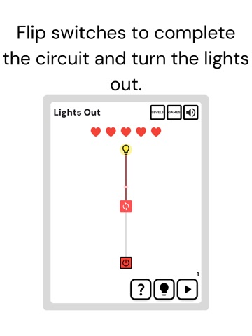 Lights Out: Logic Game iPad screenshot