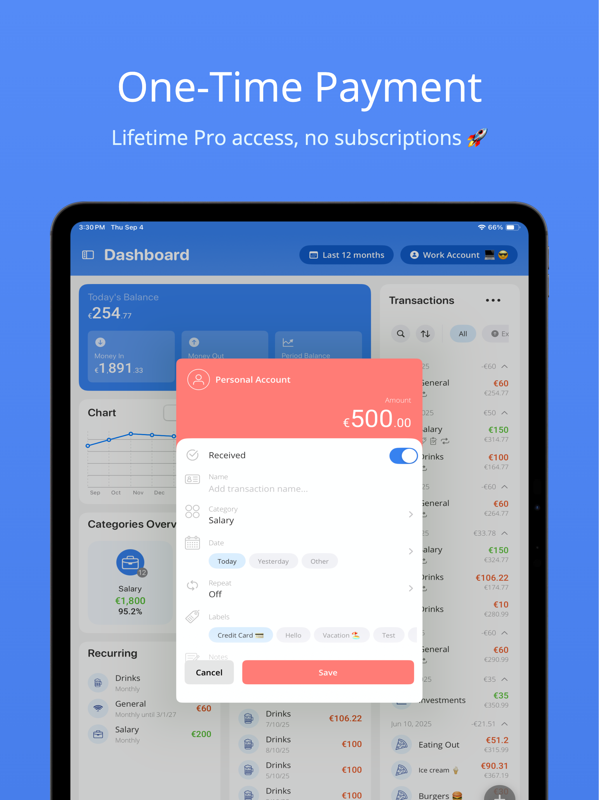 Budget & Expense: Moneyboard