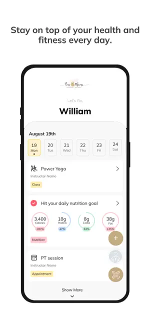 Boss Mums Fitness screenshot 2