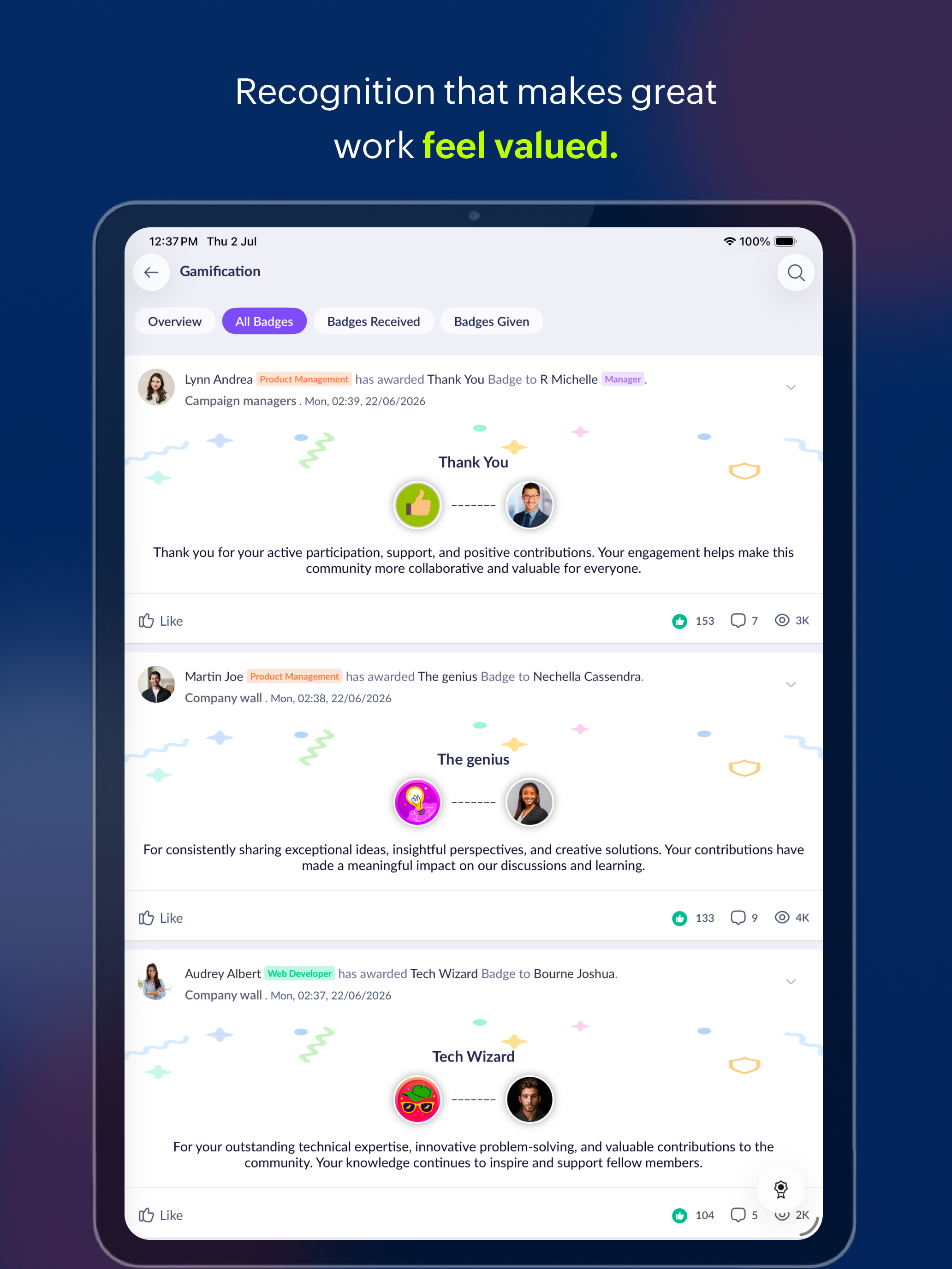 Zoho Connect screenshot 16