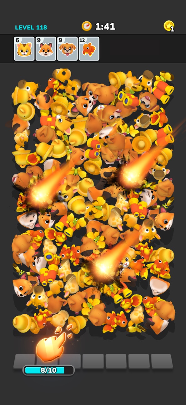 Triple Match 3D iOS Mod IPA screenshot 4 - iOS game interface
