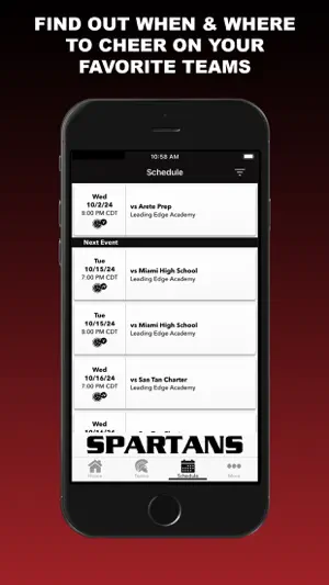 LEA Spartans Gameday screenshot 3