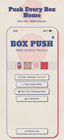 Box Push: 1000 Levels Puzzle Screenshot 1 of 8