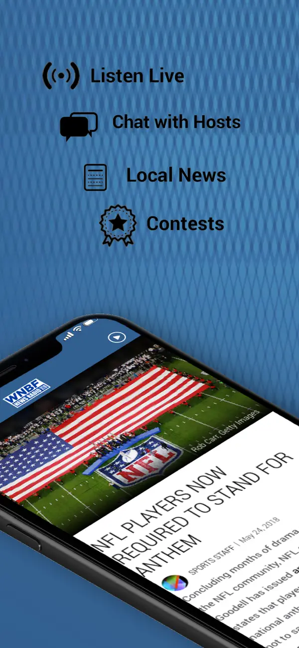 Screenshot #1 pour WNBF News Radio